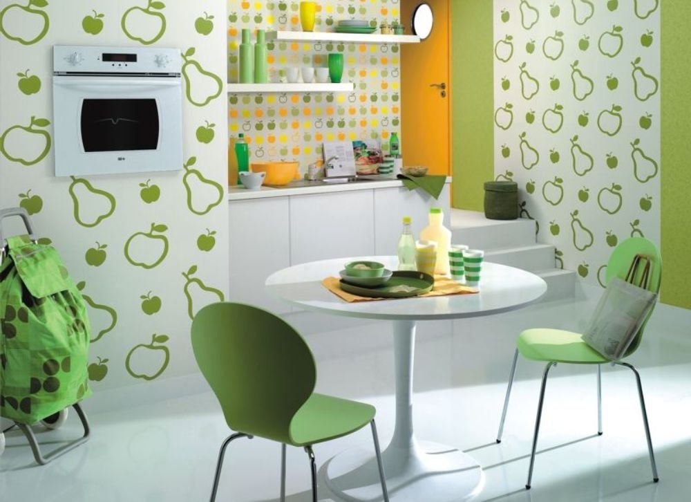 kitchen wallpaper decor