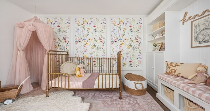 Nursery Wallpaper Ideas to Stimulate Your Baby’s Imagination