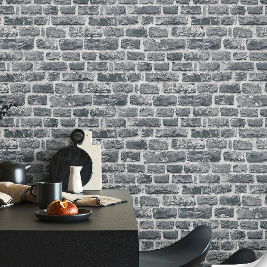 Rustic Charm Brick Wallpaper